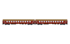 Rivarossi HR4419 - H0 - 2-tlg. Set Schlafwagen Mitropa, DR, Ep. IV
